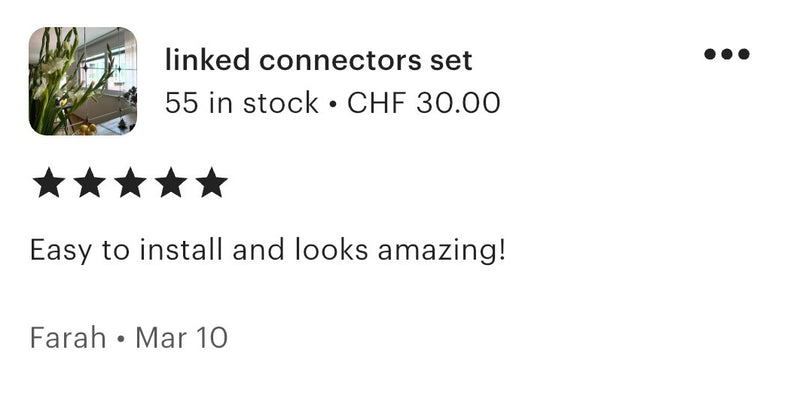 Customer photo – IKEA BLODLÖNN mirror installation